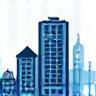 Icon representing corporate building